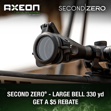 Axeon Second Zero 330 Yard Bell Mount 2218623 Rebate Offer