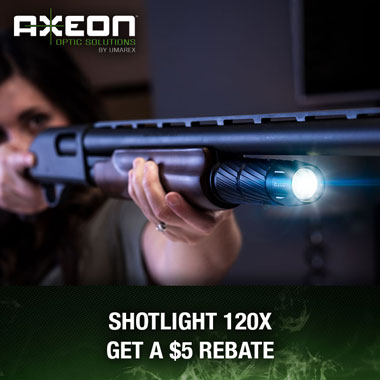 Axeon ShotLight 120X Rebate Offer