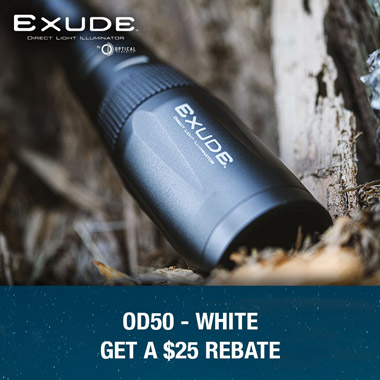 Exude OD50 Illuminator White Rebate Offer